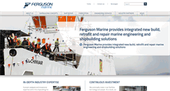 Desktop Screenshot of fergusonmarine.com